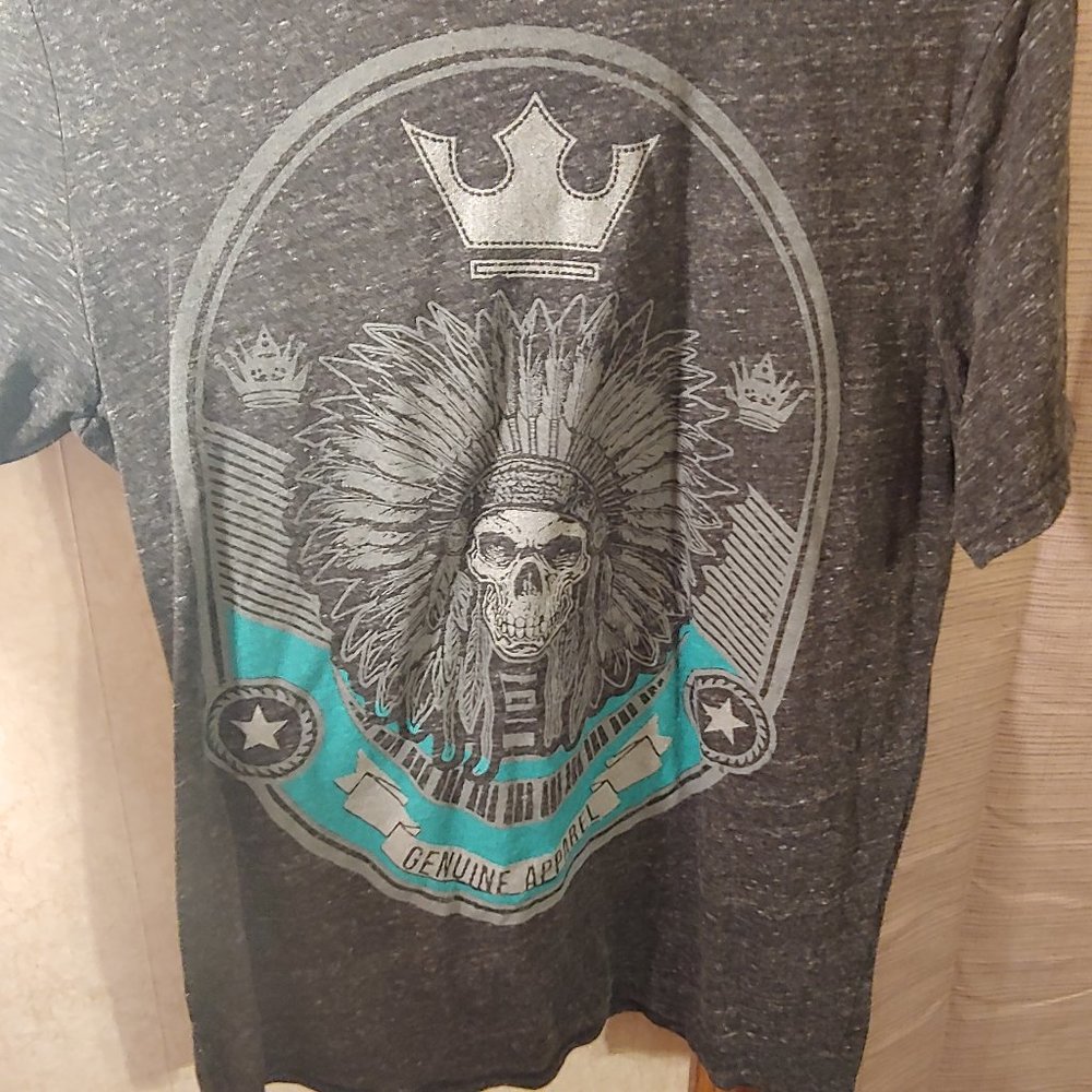 Skull Indian Helix Tee Shirt
